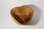 Natural Wonders USA cedar wood nibble dish with unique grain patterns, 1.5" H x 6" L x 4.5" W