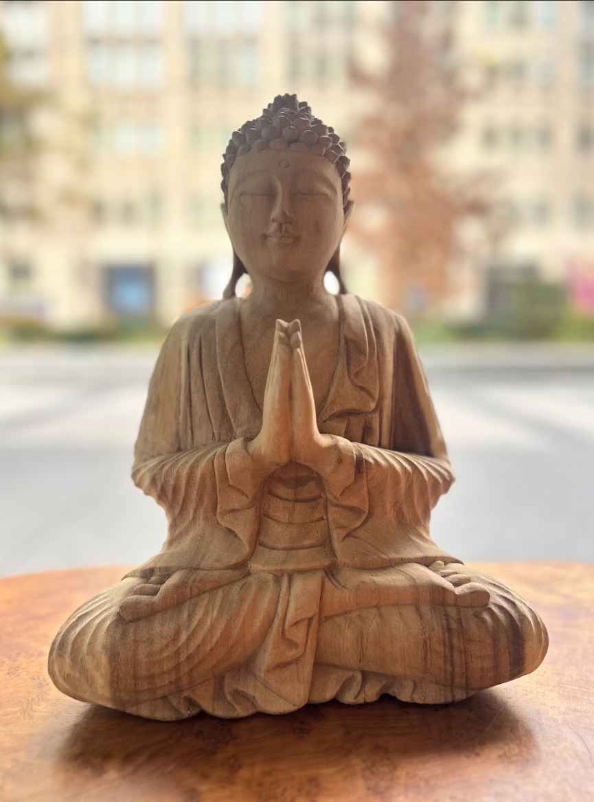 Acacia Wood Buddah