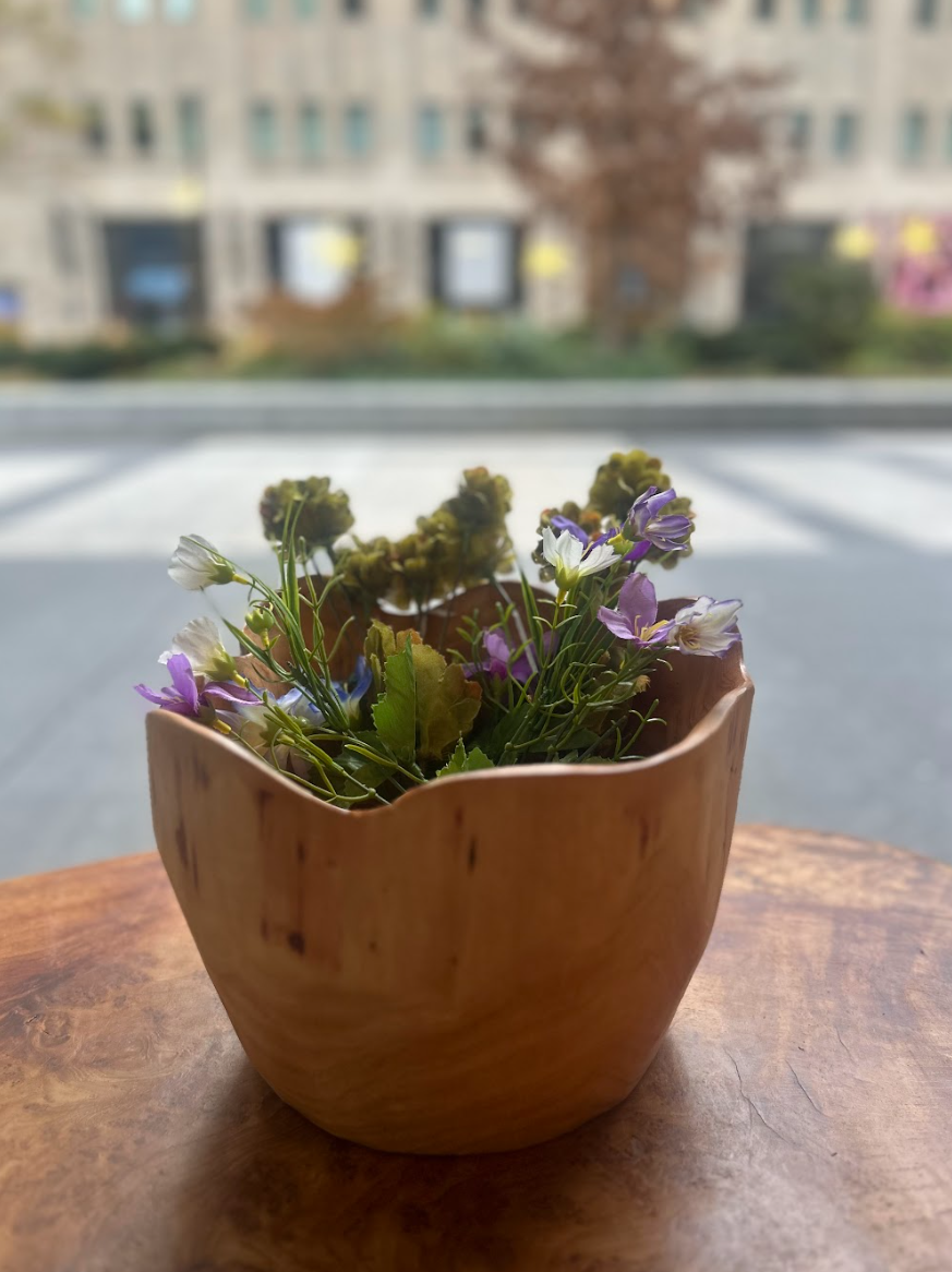 Food Safe Cedar Bowl/Vase