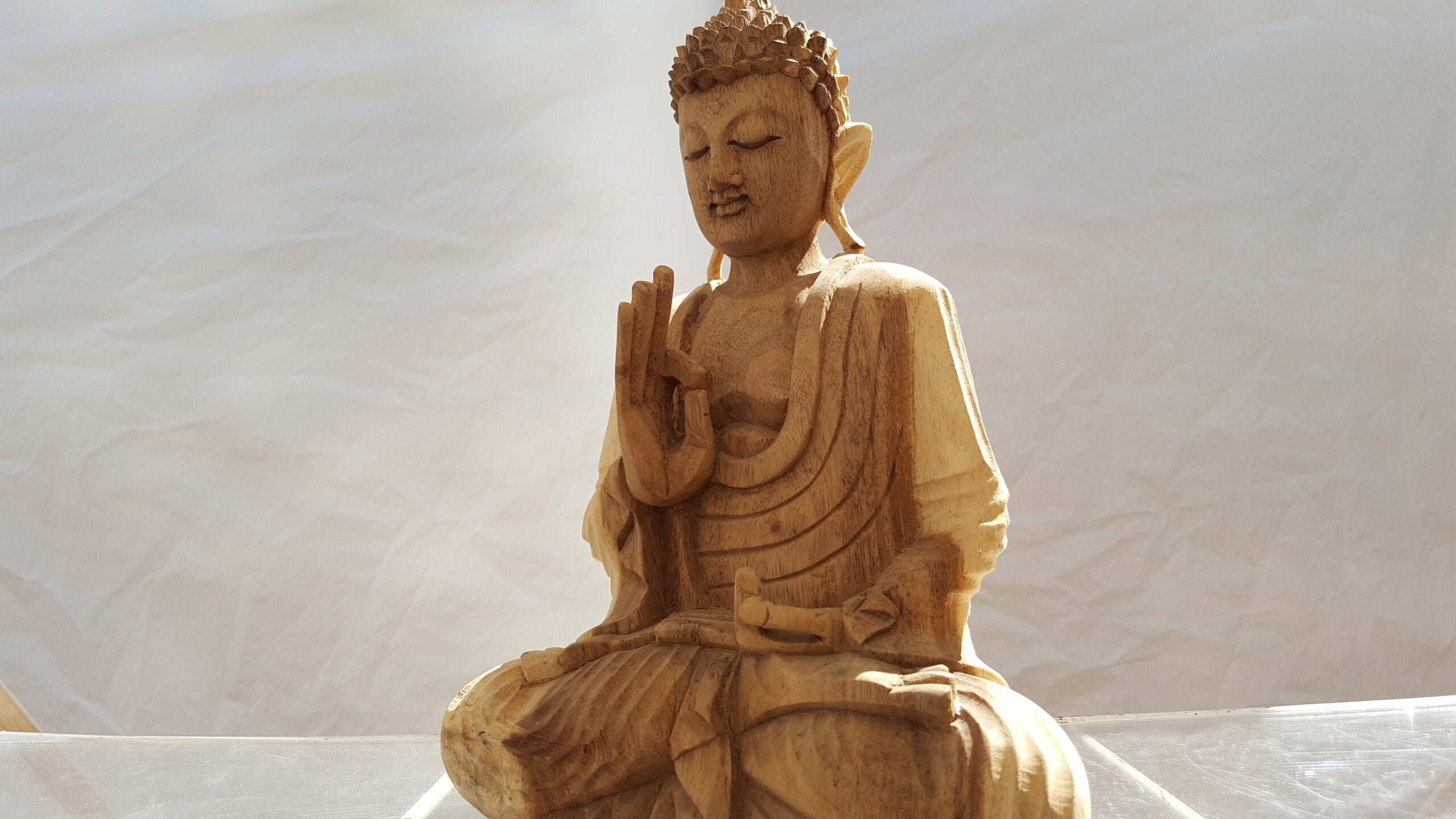 Acacia Wood Buddah