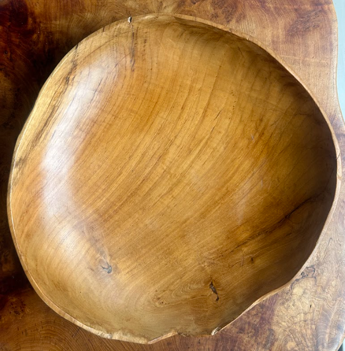 Teak Bowl