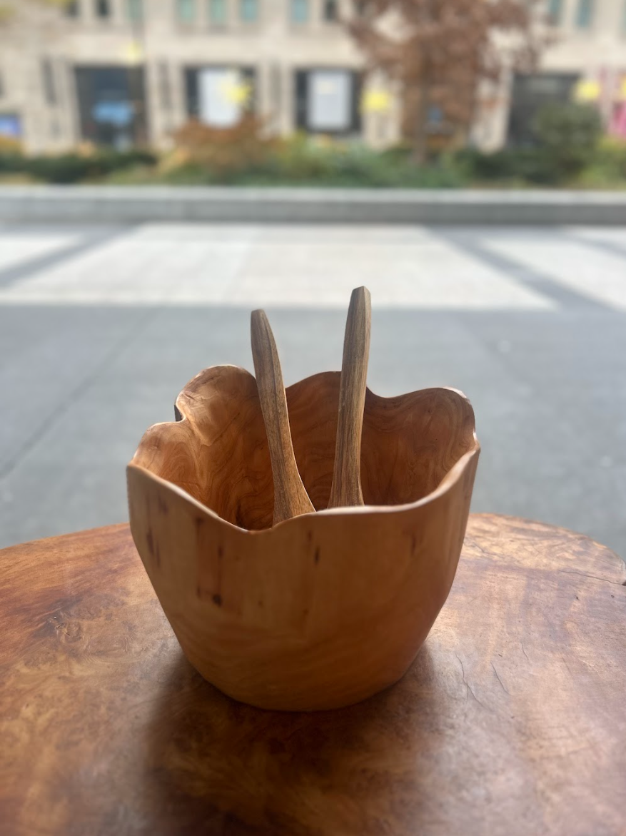 Food Safe Cedar Bowl/Vase