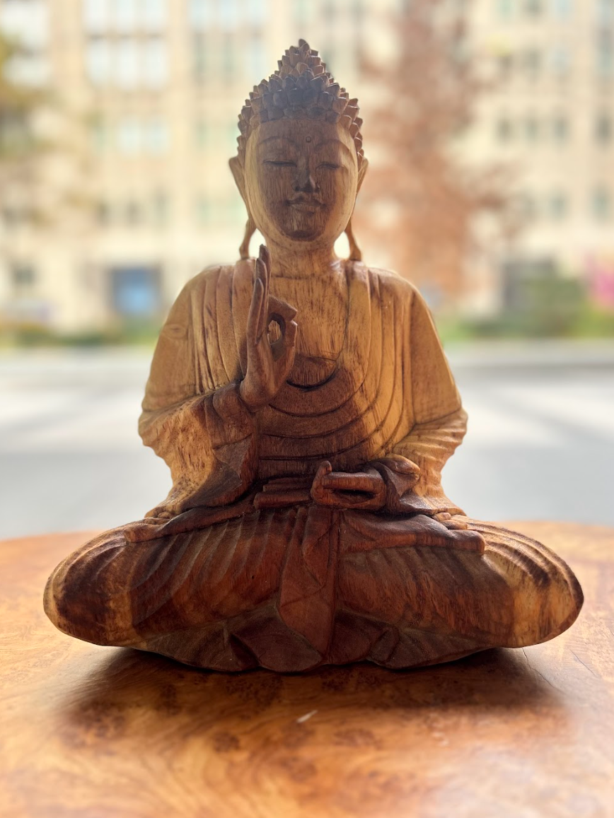 Acacia Wood Buddah