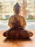 Acacia Wood Buddah