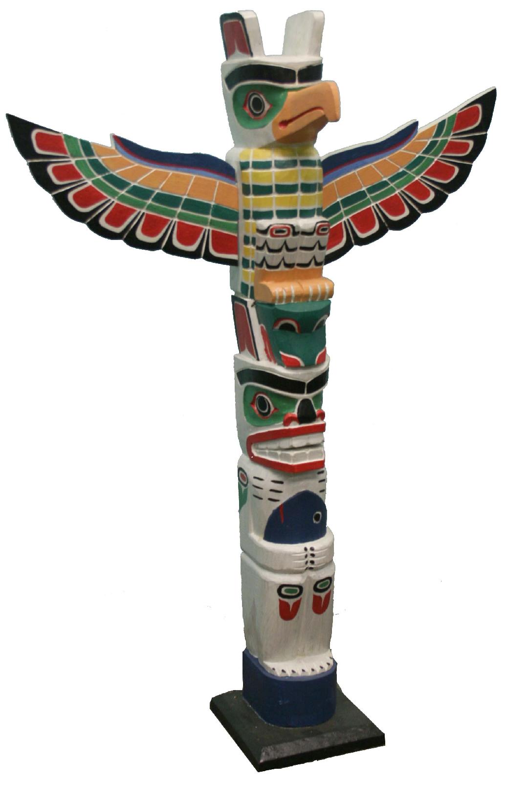 White Wooden Totem