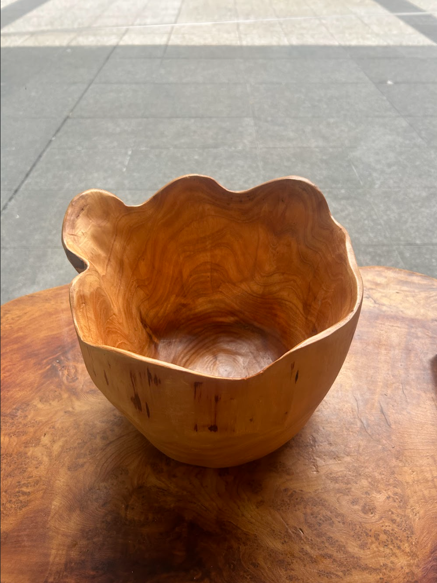 Food Safe Cedar Bowl/Vase