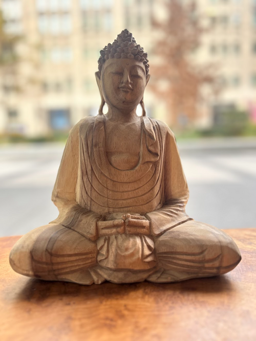 Acacia Wood Buddah – Natural Wonders USA