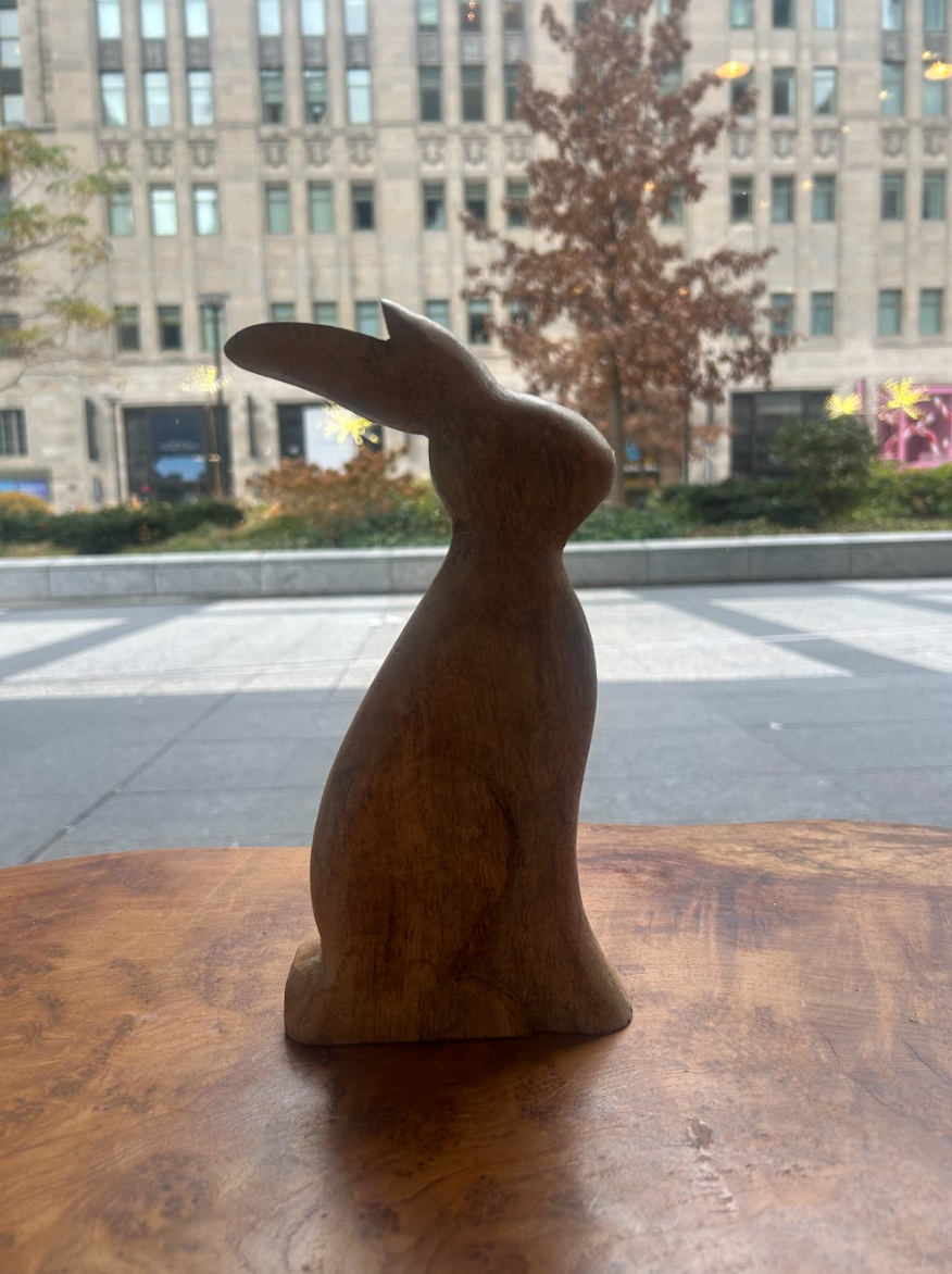 Wooden Bunny